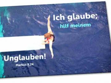 Poster Jahreslosung 2020 - Motiv - Plakat A 4