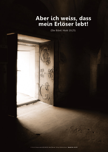 Poster Ewigkeitssonntag A3: Offene Klostertür