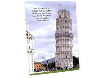 Postkarte: Der schiefe Turm von Pisa