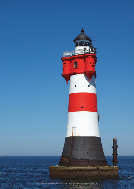 Poster A1 Leuchtturm Roter Sand I - XXL