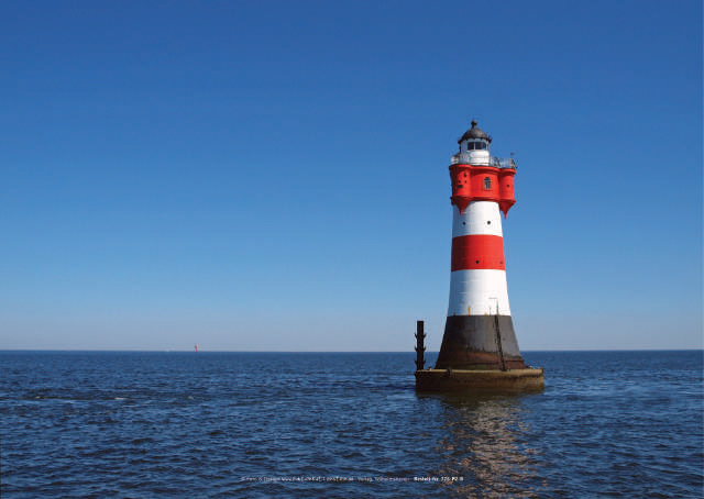 Poster Leuchtturm Roter Sand II - A1 - XXL