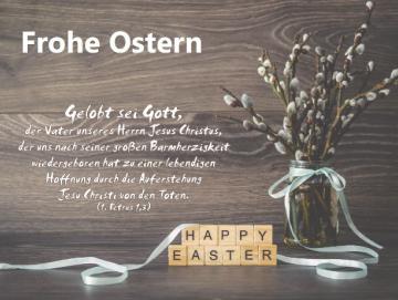 Poster Ostern A1 - Weidenkätzchen