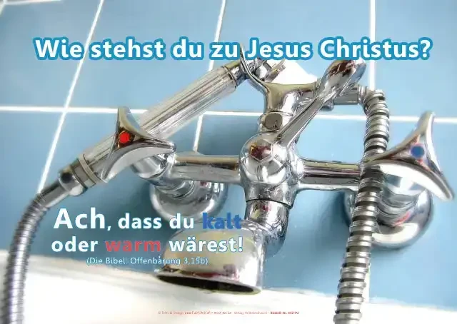 Poster A4: Altmodische Badewannen-Armatur