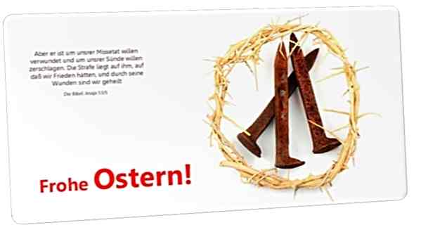 Osterkarte Maxicard: Dornenkrone