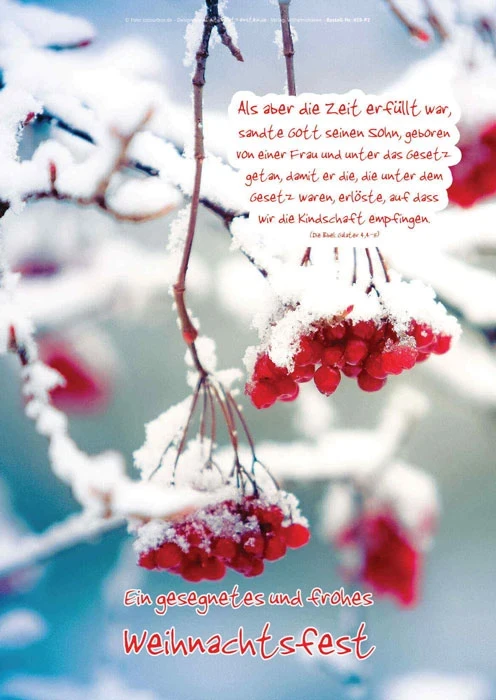Christliche Poster A4 Set 15 -