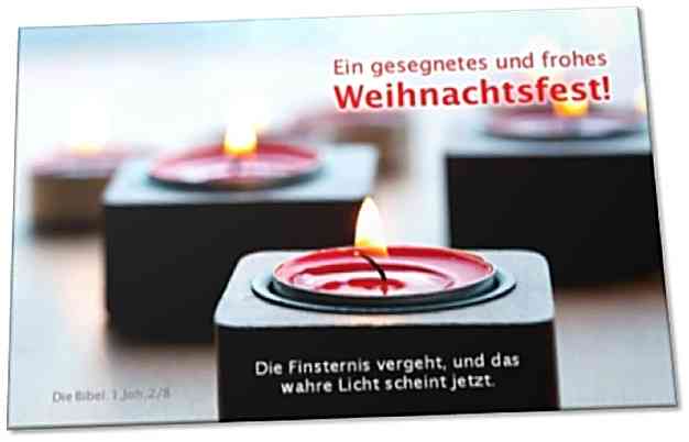 Weihnachtswünsche: Moderne Teelichter