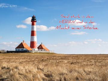 Leinwanddruck: Leuchtturm Westhever