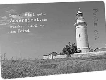 Leinwanddruck: Britischer Leuchtturm