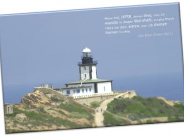 Leinwanddruck: Leuchtturm La Revellata, Korsika