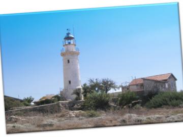 Leinwanddruck: Leuchtturm, Paphos II