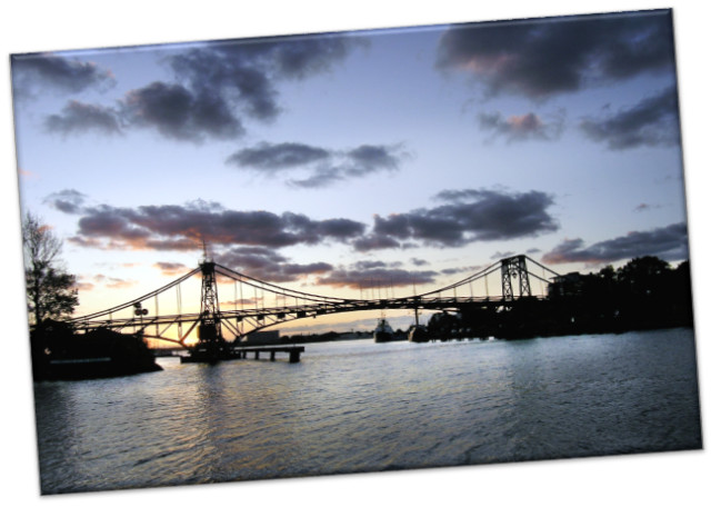 Leinwanddruck: Wilhelmshaven- Kaiser-Wilhelm-Brücke I