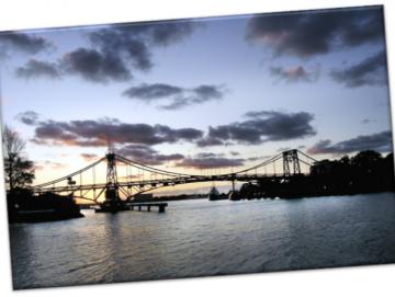 Leinwanddruck: Wilhelmshaven- Kaiser-Wilhelm-Brücke I