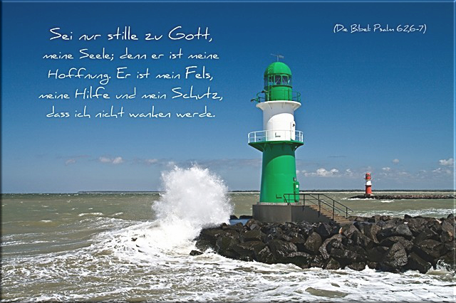 Poster A2 : Leuchtturm Warnemünde