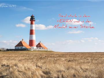 Poster A2 - Leuchtturm Westerhever