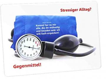 Postkarte: Blutdruckmessgerät