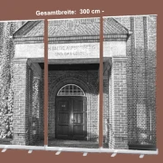 Bestatterbedarf: "Kapellenportal" - Roll-Up Display 3er-Set