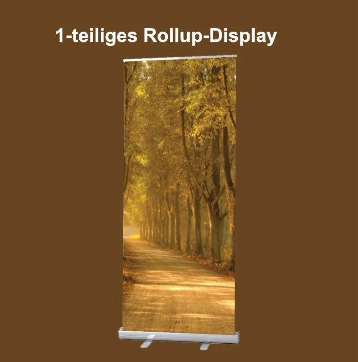 Bestatterbedarf: Roll-Up Display 2er-Set-Baumallee