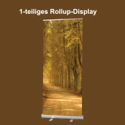 Bestatterbedarf: Roll-Up Display 2er-Set-Baumallee