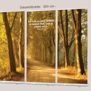 Bestatterbedarf: Roll-Up Display 2er-Set-Baumallee