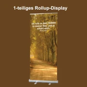 Bestatterbedarf: Roll-Up Display 1er-Set-Baumallee