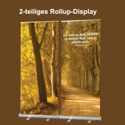 Bestatterbedarf: Roll-Up Display 1er-Set-Baumallee