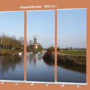 Bestatterbedarf mit Stil - Ansicht von Greesiel als Motiv von Rollup Set