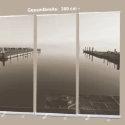 Bestatterbedarf: Roll-Up Display "Alter Vorhafen, Wilhelmshaven