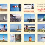 Poster A2 - 14-Stück-Set - Leuchttürme