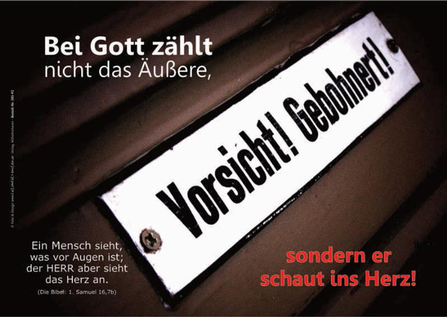Poster A2 -Set 7 -Schaukasten-Plakate