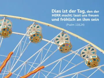 Christliches A1-Poster – Riesenrad