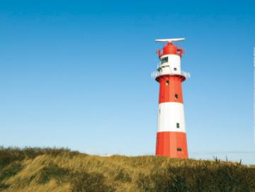 Poster Leuchtturm Borkum - A2