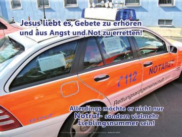 Poster A2: Notarzteinsatzfahrzeug