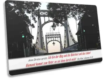Karte: Kaiser-Wilhelm-Brücke verträumt