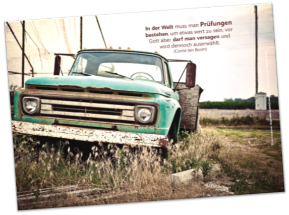 Kühlschrankmagnet - Pickup-Oldtimer