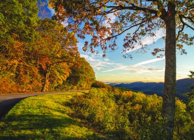 Leinwanddruck: Bunte Herbstlandschaft