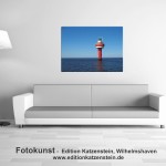 Leinwanddruck: Leuchtturm Alte Weser
