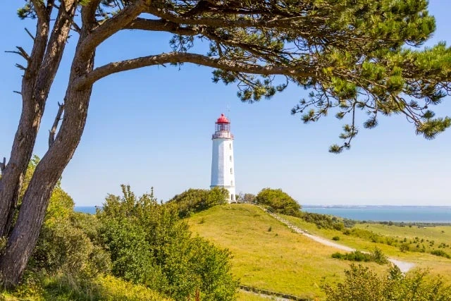 Leinwanddruck: Leuchtturm Hiddensee