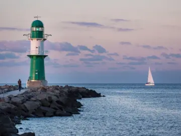 Leinwanddruck: Leuchtturm Hiddensee