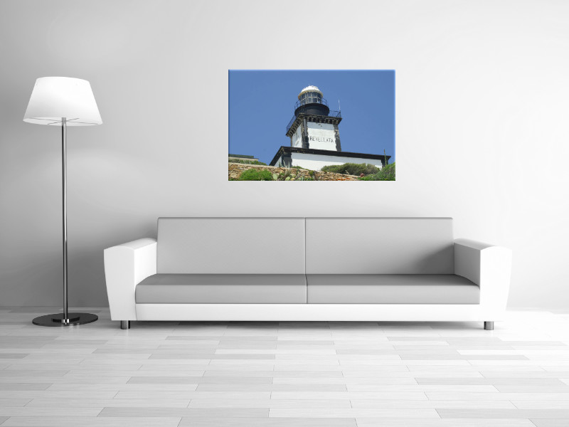 Leinwanddruck: Leuchtturm La Revellata II