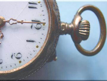 Leinwanddruck: Nostalgische Taschenuhr
