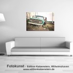 Leinwanddruck: Pick-up Oldtimer