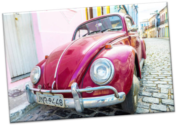Leinwanddruck: VW Käfer - Volkswagen Exportkäfer