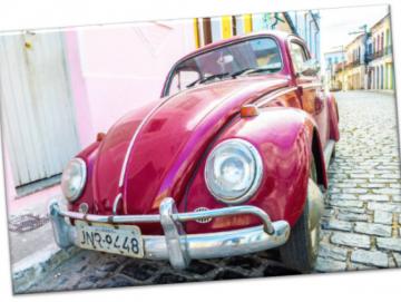 Leinwanddruck: VW Käfer - Volkswagen Exportkäfer