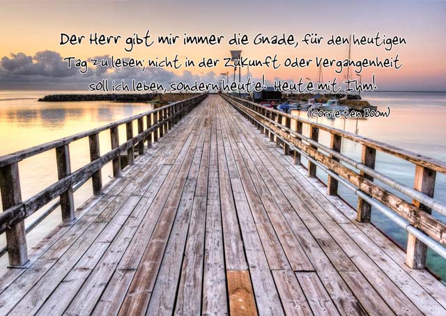 Poster A1 - Holzsteg
