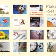 Poster A2 - 14-Stück-Set 3 -Schaukasten-Plakate