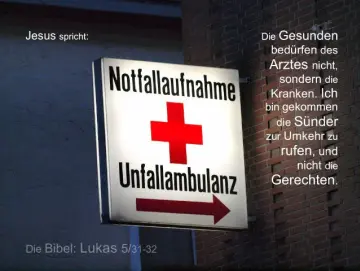 Poster A2 - Notaufnahme-Leuchtschild
