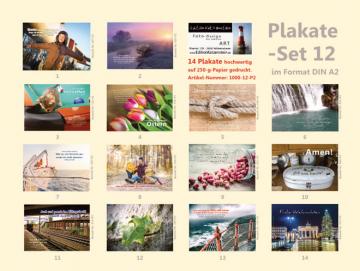 Poster A2 -Set 12 - Schaukasten-Plakate