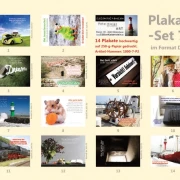 Poster A2 -Set 7 -Schaukasten-Plakate