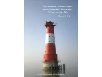 Poster A2: Arngaster Leuchtturm
