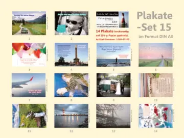 Poster A3 Set 15 - Schaukastenplakate